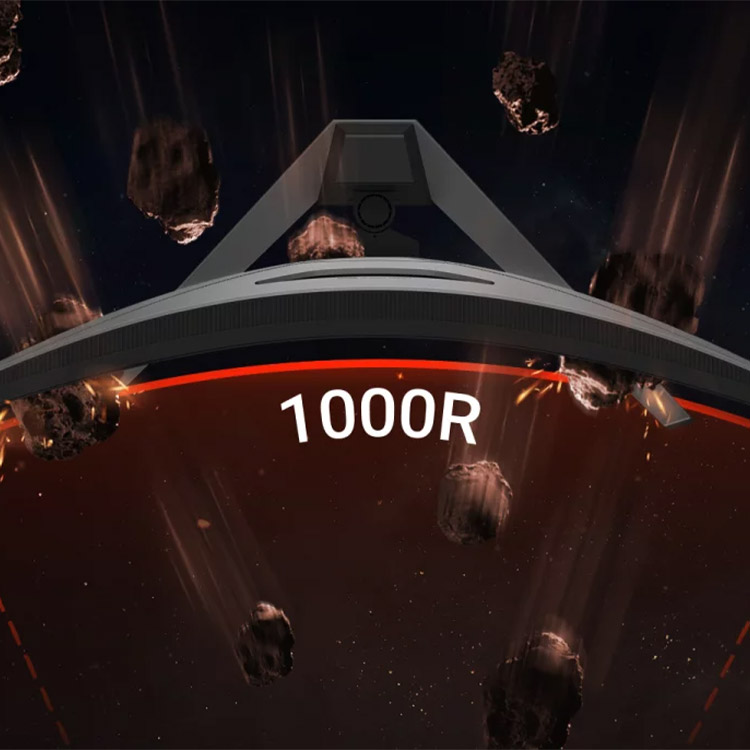 خرید مانیتور BenQ MOBIUZ EX3210R - کیفیت 2K - خمیده - سایز 32 اینچ